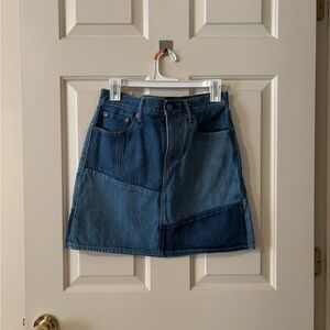 Levi’s Patchwork Skirt